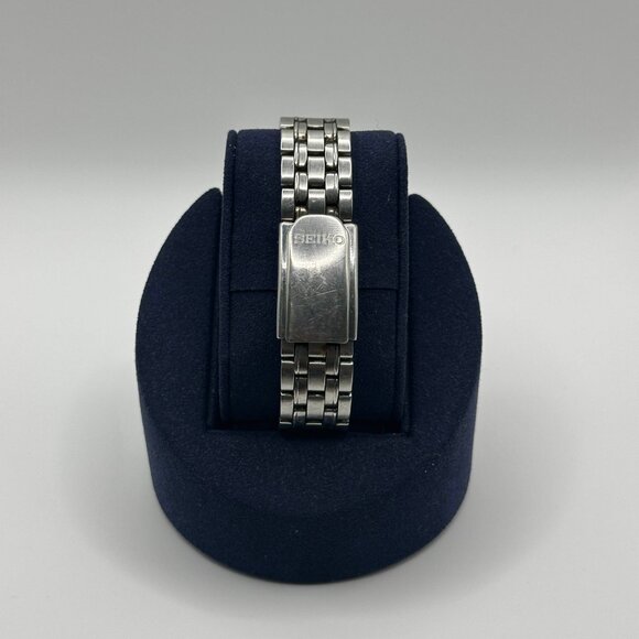 SEIKO Chronograph 7T32 -7C60 QUARTZ ALARM WATCH 38mm Arabic Numbers - Picture 4 of 7